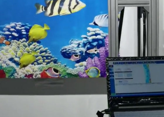 LCD 3d Effect เครื่องพิมพ์ภาพจิตรกรรมฝาผนังความสูง 1800 มม