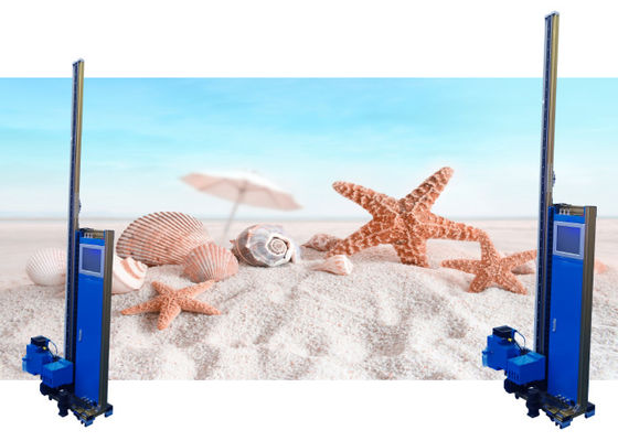 Smart 2 Printheads การส่งข้อมูล USB Uv Digital Wall Printer