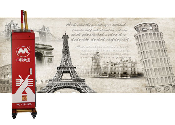 Oem 2880dpi Cmyk 3d เครื่องพิมพ์ภาพจิตรกรรมฝาผนังฝาผนังอัตโนมัติข้าม