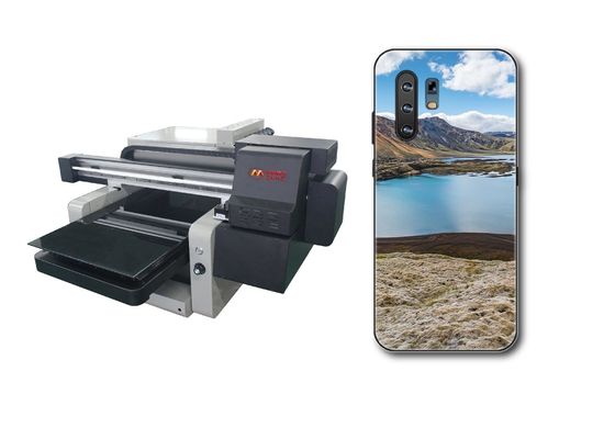 อัตโนมัติ 5 สี 60x40cm 120w Uv Flatbed Printer