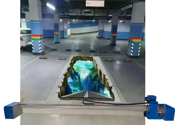 เอฟเฟกต์ 3d 220v แนวนอนเงียบ 2880dpi เครื่องพิมพ์ดิจิตอล Flatbed