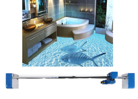 Floor Ground Zkmc 3d 720dpi เครื่องพิมพ์ Flatbed มัลติฟังก์ชั่น