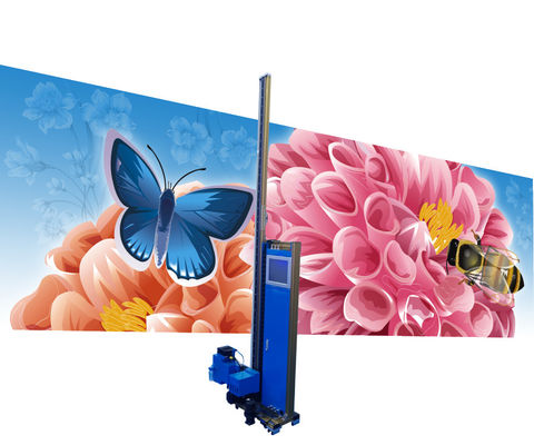 เครื่องพิมพ์ Uv Led แบบบางขนาดใหญ่รูปแบบบางสำหรับพื้นหลังแก้ว